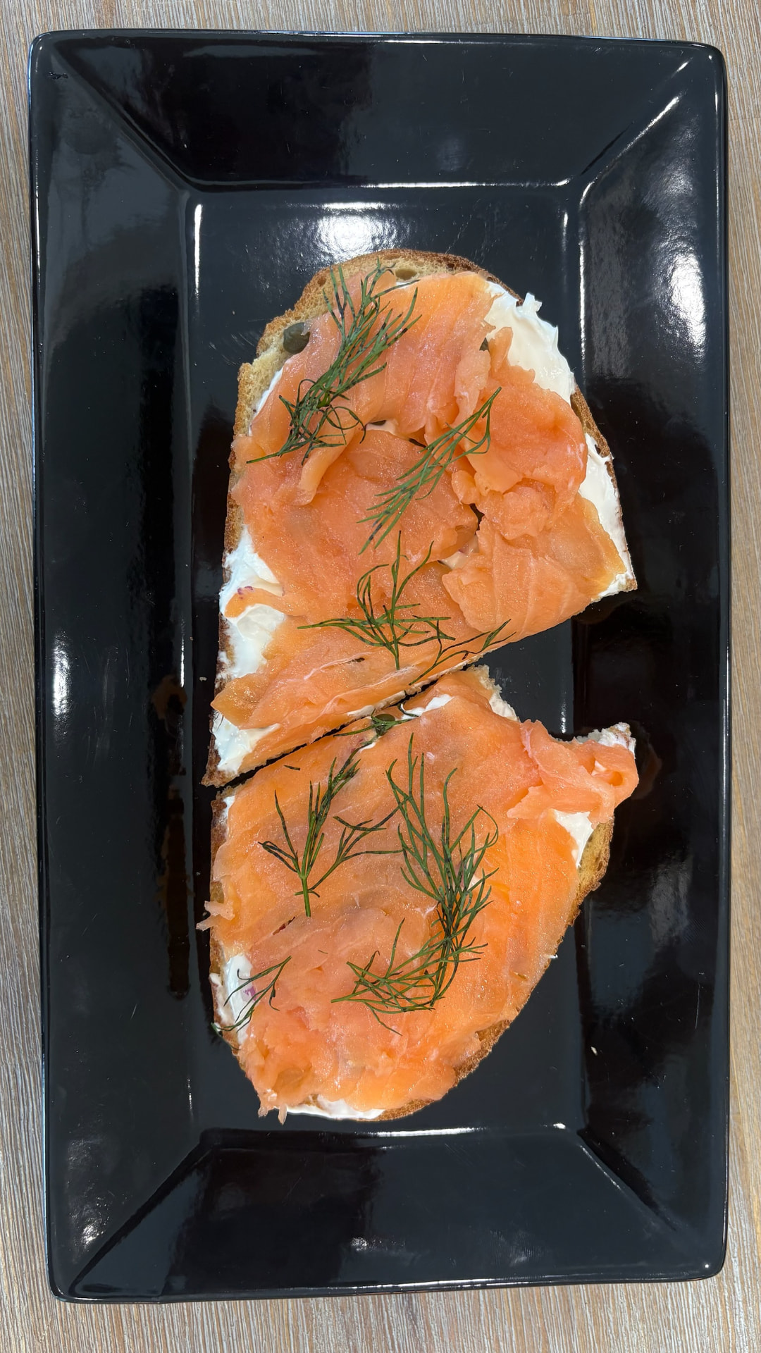 Lox'd & Loaded toast, first look